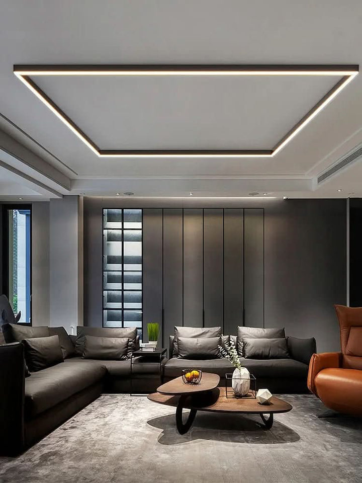 Minimalistisk LED Taklampa för Vardagsrum och Modern Rum