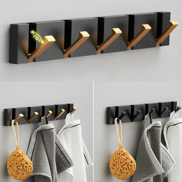 Minimalistisk Hopfällbar Veggkrok för Hemmeorganisering