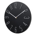 Minimalistisk Stille Veggklokke för Modern Hem