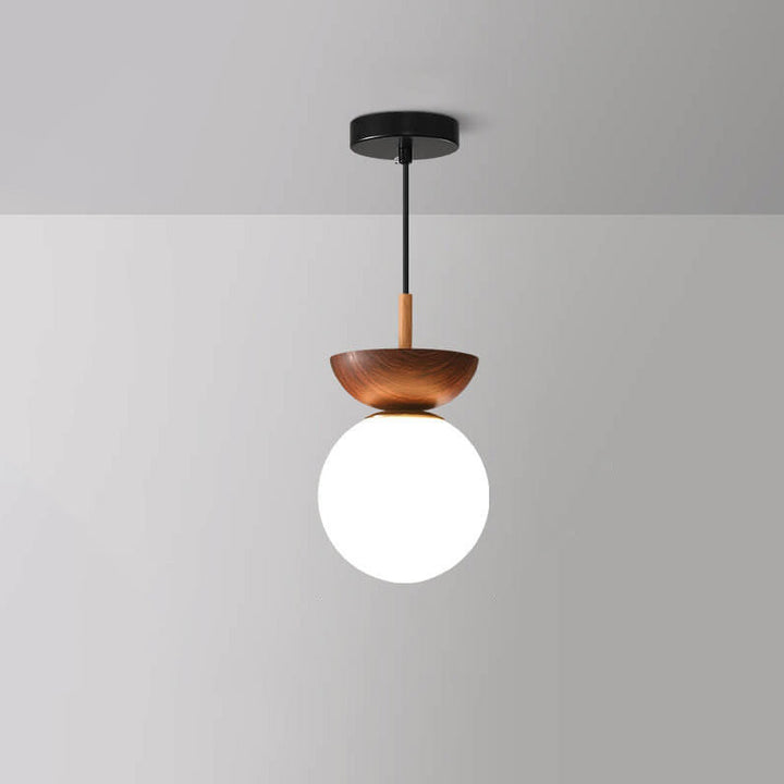 Minimalistisk Taklampa – Japansk Stil med Justerbar LED Ljus