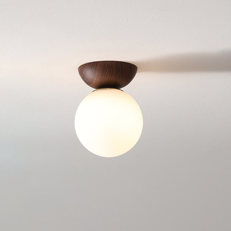 Minimalistisk Taklampa – Japansk Stil med Justerbar LED Ljus