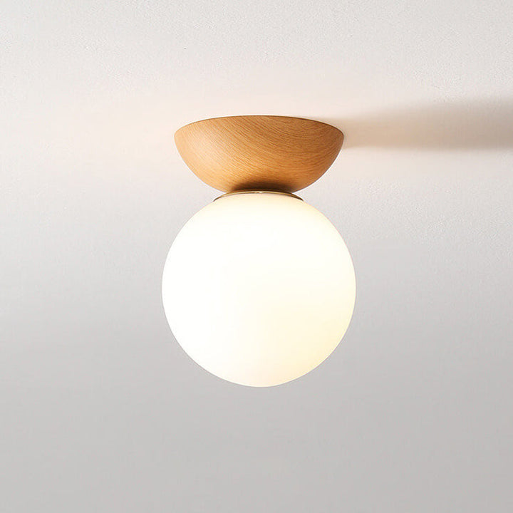 Minimalistisk Taklampa – Japansk Stil med Justerbar LED Ljus