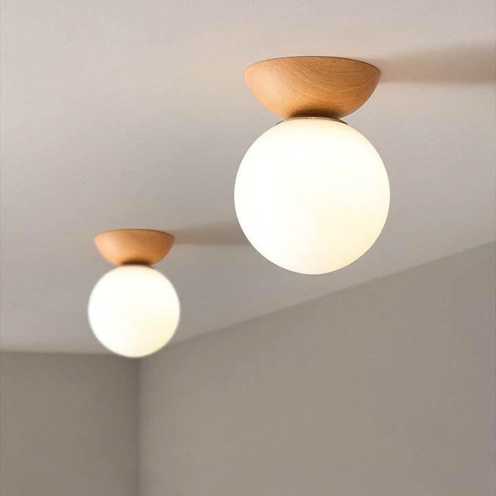 Minimalistisk Taklampa – Japansk Stil med Justerbar LED Ljus