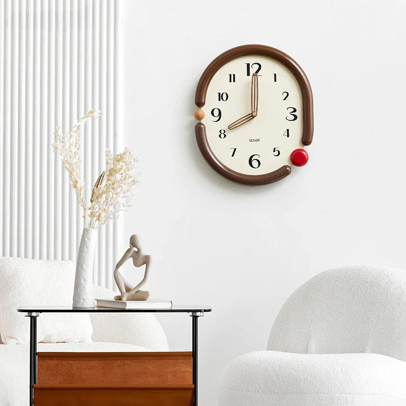 Minimalistisk Veggklokke för Modern Hem