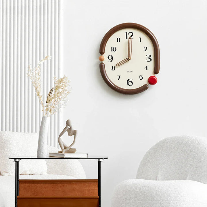 Minimalistisk Veggklokke för Modern Hem