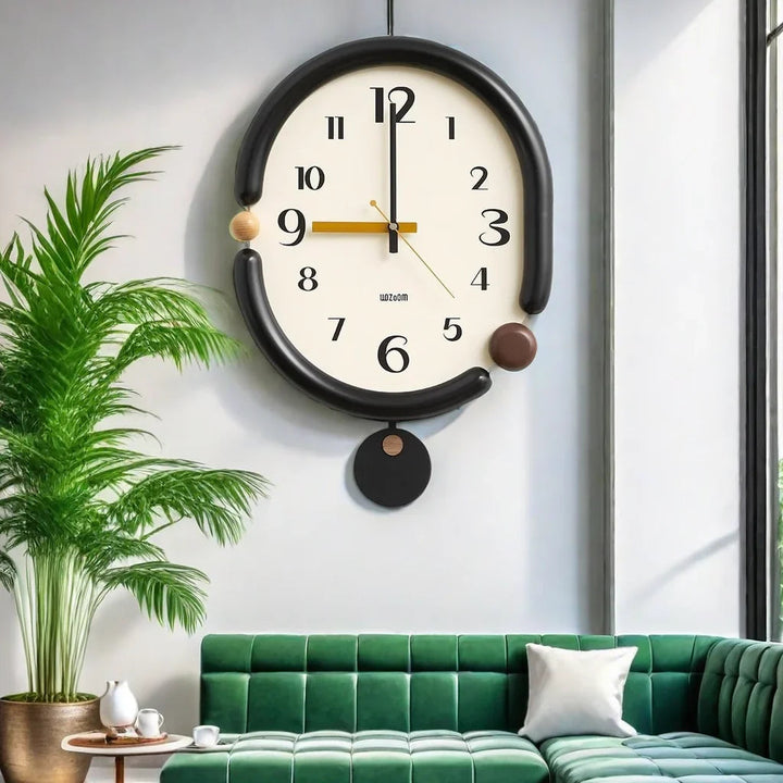 Minimalistisk Veggklokke för Modern Hem
