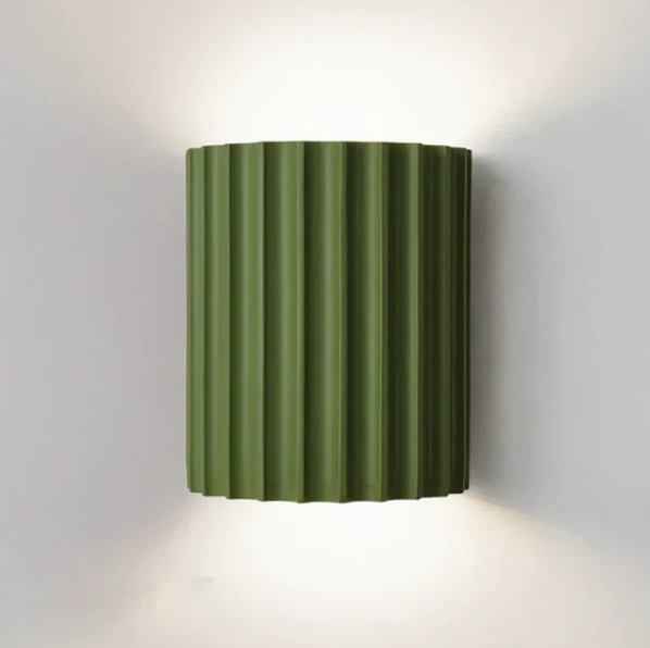 Minimalistisk Vägglampa i Flera Färger