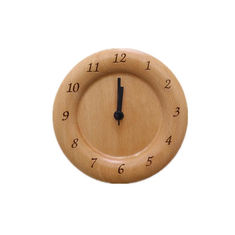 Minimalistisk Vekkerklokke i Böketre