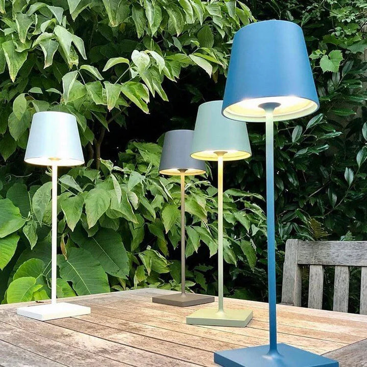 Trådlös LED-bordslampa - Bärbar &amp; Dimmbar