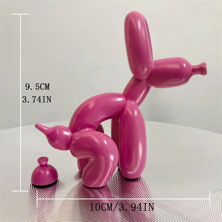 Lekfull Ballonghund Dekorasjon för Modern Interiör