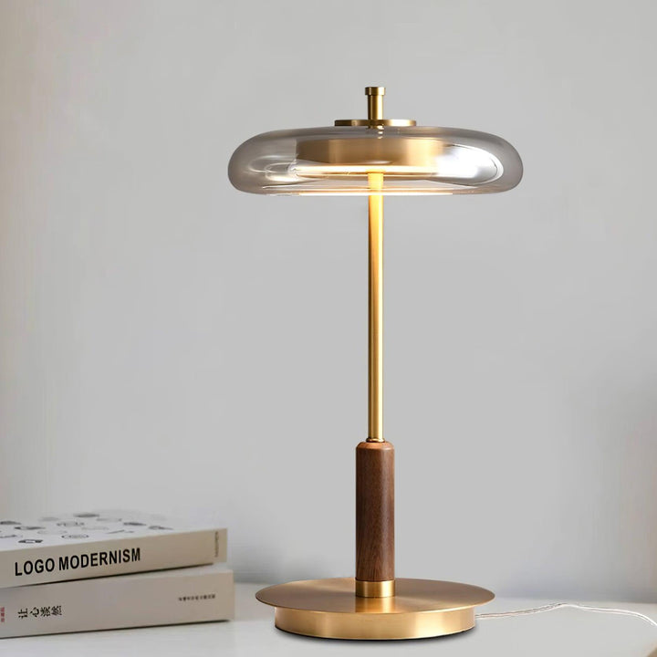 Bordslampa | Elegant Modern Design | LED &amp; Glas