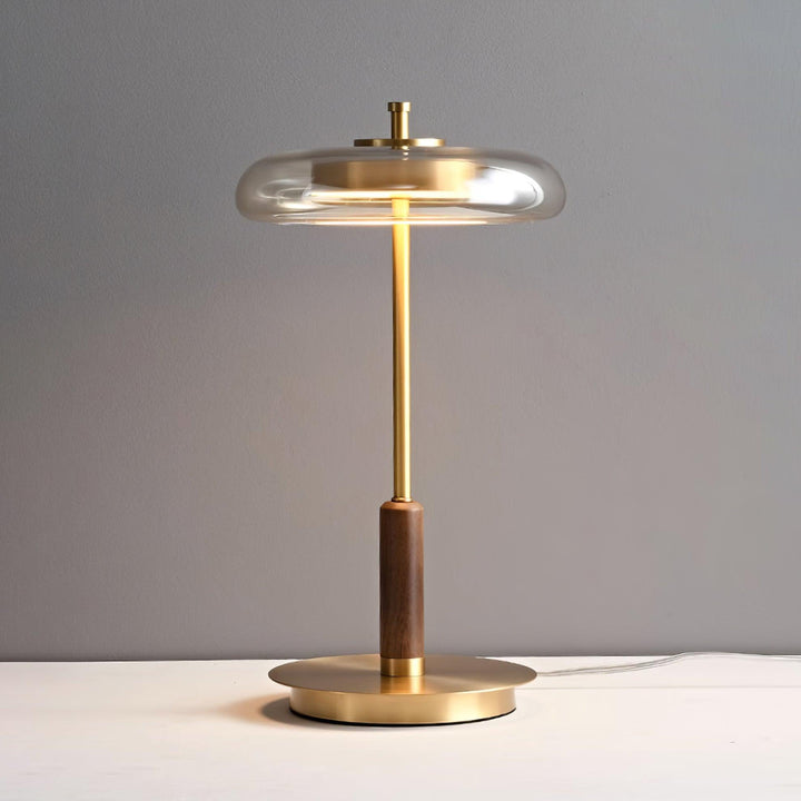 Bordslampa | Elegant Modern Design | LED &amp; Glas