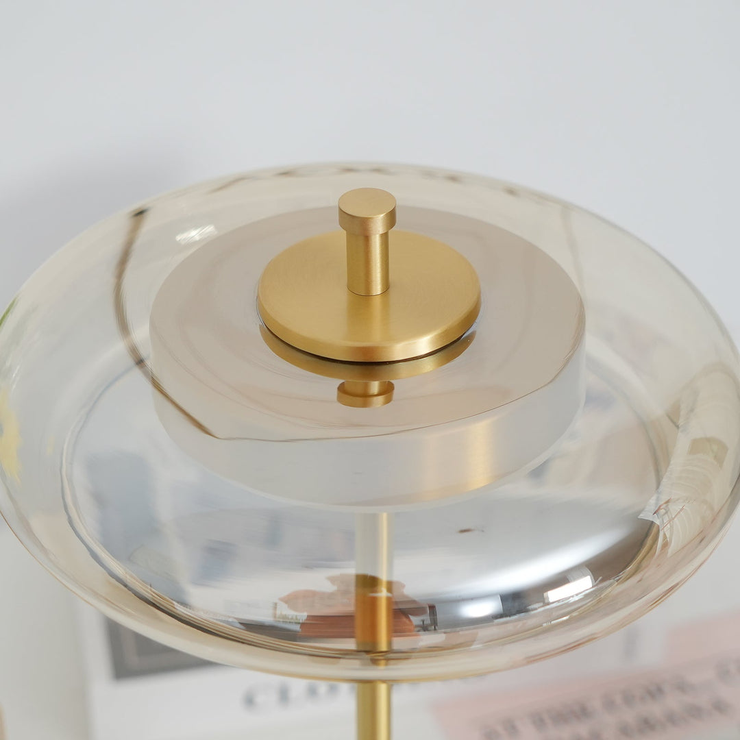Bordslampa | Elegant Modern Design | LED &amp; Glas