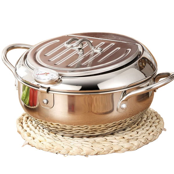 Frityrkoker i rustfritt stål – Perfekt krispiga mat, enkelt hemma