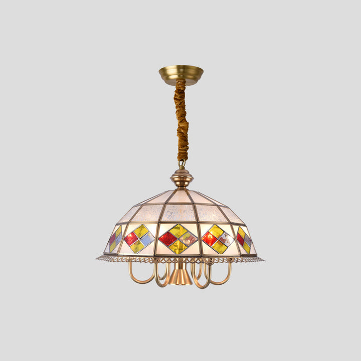 Geometrisk Lysekrone i Nikkel | Modern Elegance &amp; Lysdesign