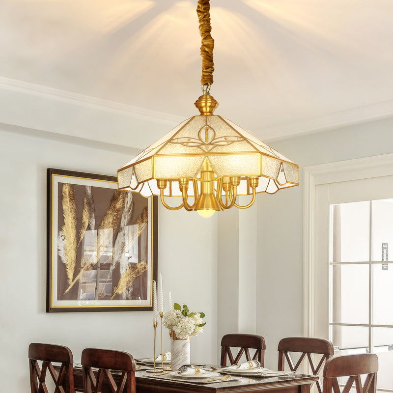 Geometrisk Lysekrone i Nikkel | Modern Elegance &amp; Lysdesign