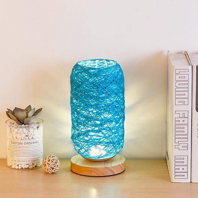 Modern Håndvevd Nattlampe för Mysig Atmosfär