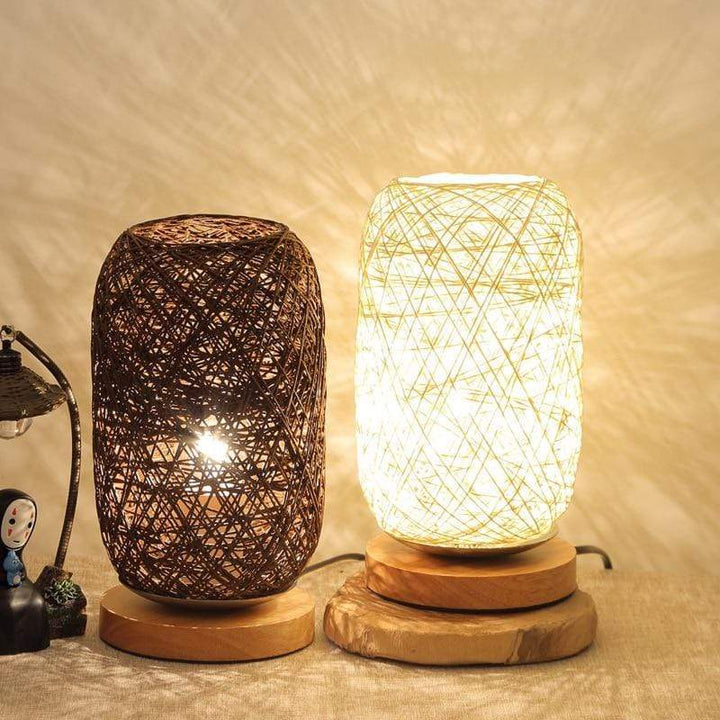 Modern Håndvevd Nattlampe för Mysig Atmosfär