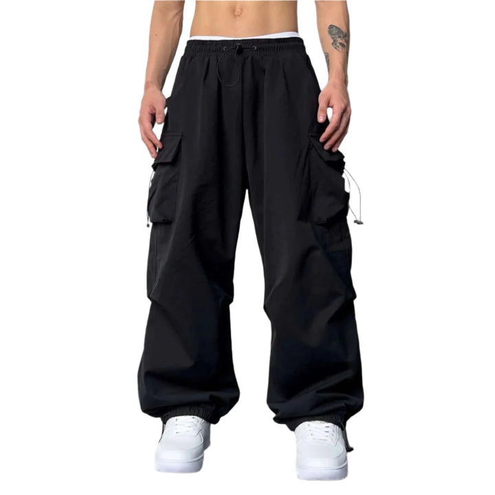 Herr Cargo Joggers med Justerbar Midja för Optimal Komfort