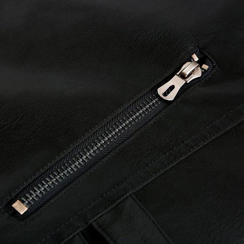 Herrejakke med Röde Detaljer – Modern Stil