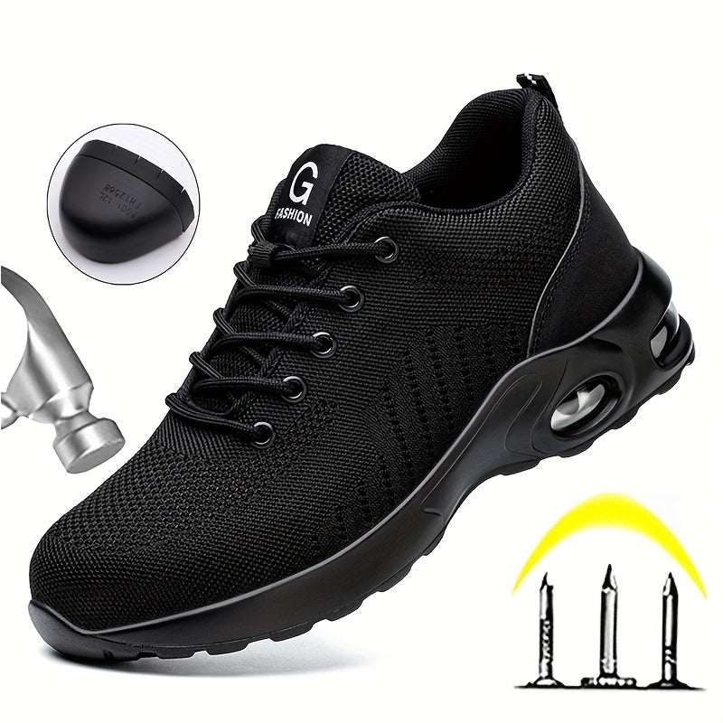 Herresneaker med Stålhette – Säkerhet och Stil för Arbete