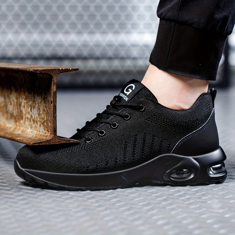 Herresneaker med Stålhette – Säkerhet och Stil för Arbete