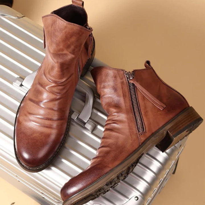 Boots för Herrer - Modern Design med Halksäker Sula