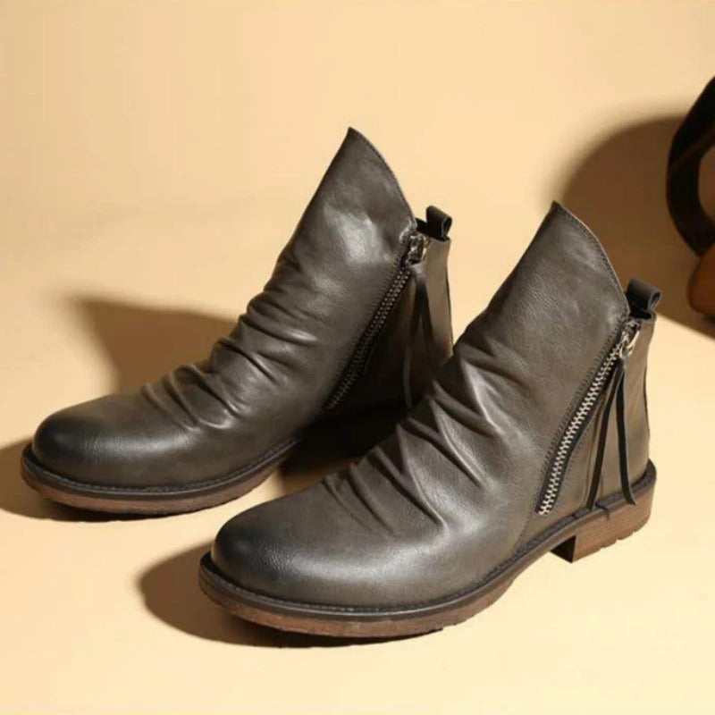 Boots för Herrer - Modern Design med Halksäker Sula