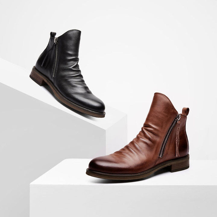 Boots för Herrer - Modern Design med Halksäker Sula