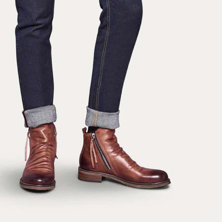 Boots för Herrer - Modern Design med Halksäker Sula