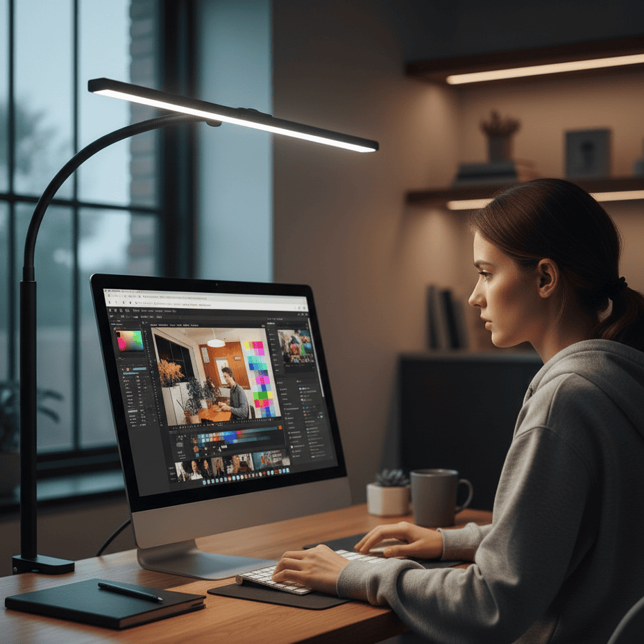 Flexibel Bordslampa med Svanehals | Optimal Belysning