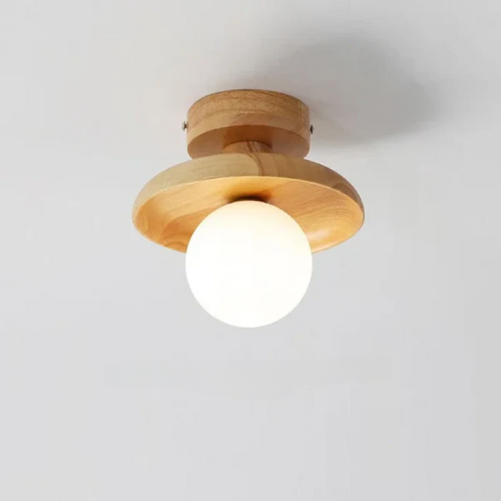 Modern Kuleformet Taklampa för Varm Belysning