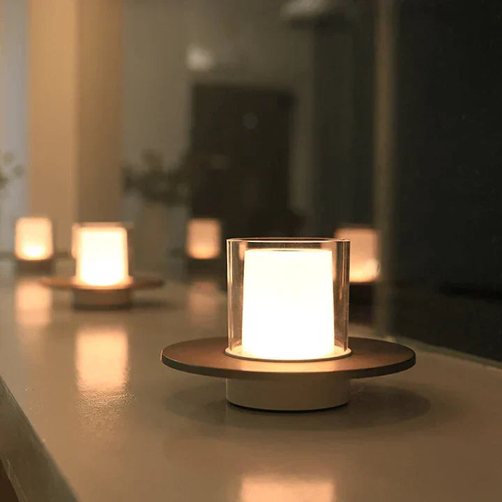 Modern LED-induksjonsstearinlys - Elegant och Säkert