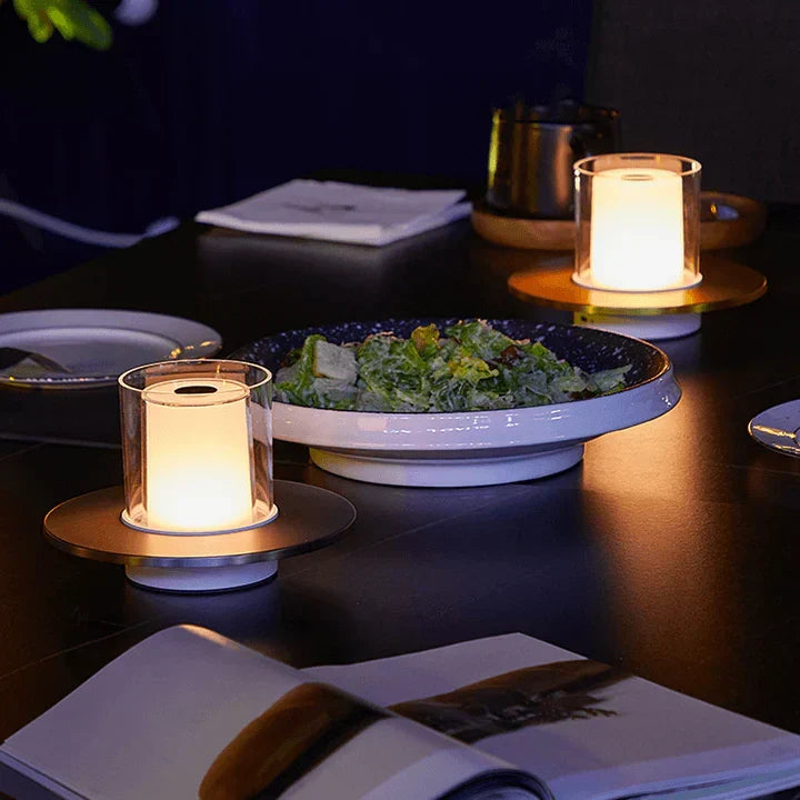 Modern LED-induksjonsstearinlys - Elegant och Säkert