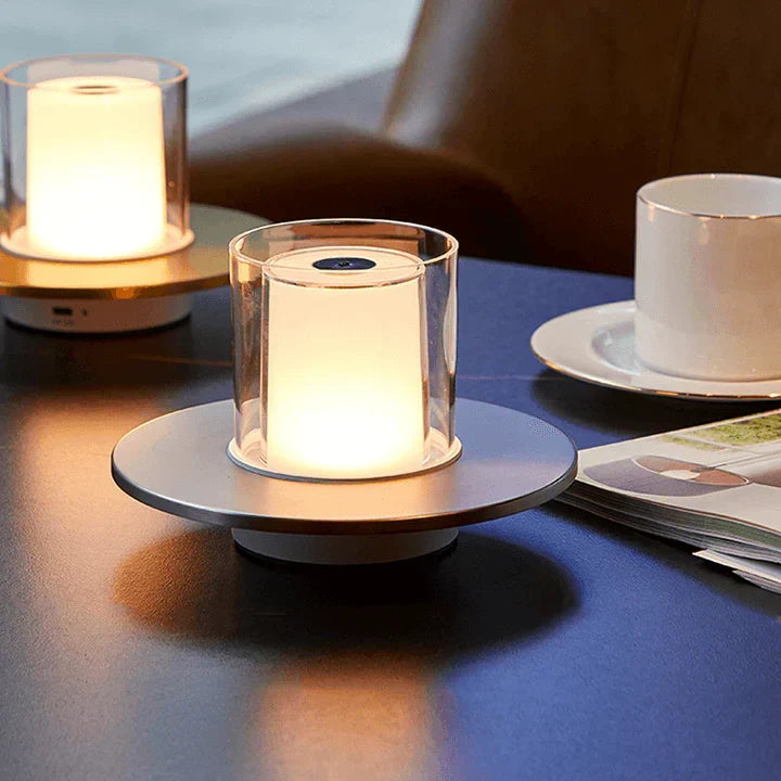 Modern LED-induksjonsstearinlys - Elegant och Säkert