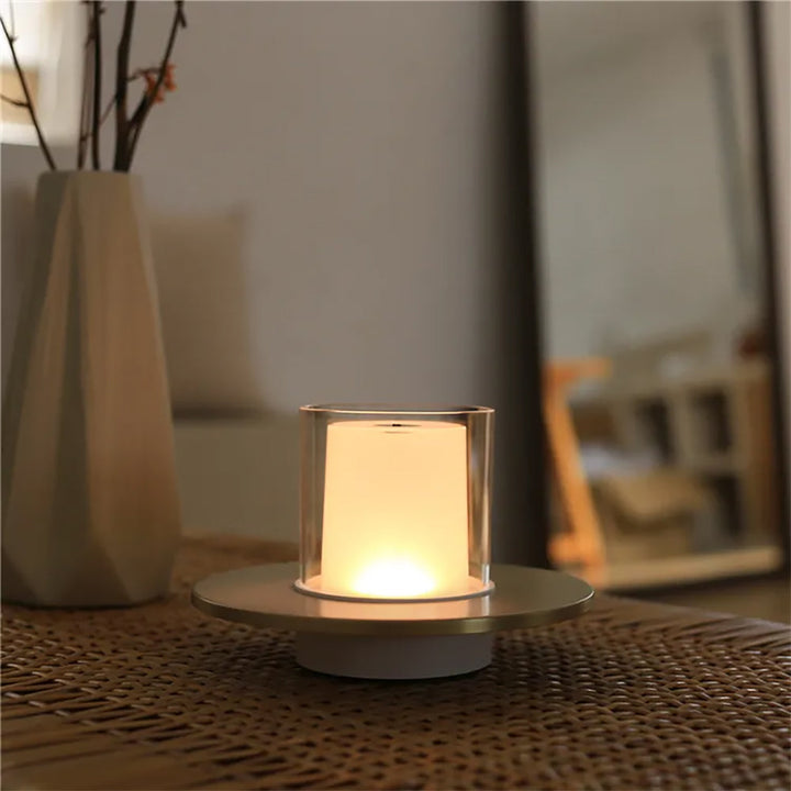 Modern LED-induksjonsstearinlys - Elegant och Säkert