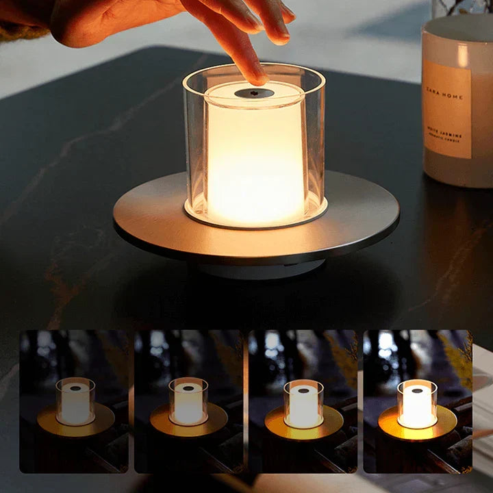 Modern LED-induksjonsstearinlys - Elegant och Säkert