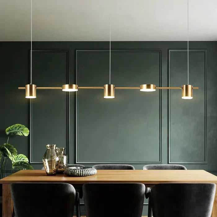 Modern LED Pendellampa i Aluminium för Stilfull Belysning