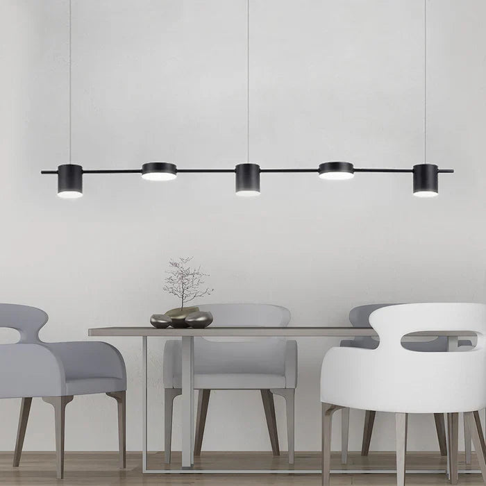 Modern LED Pendellampa i Aluminium för Stilfull Belysning