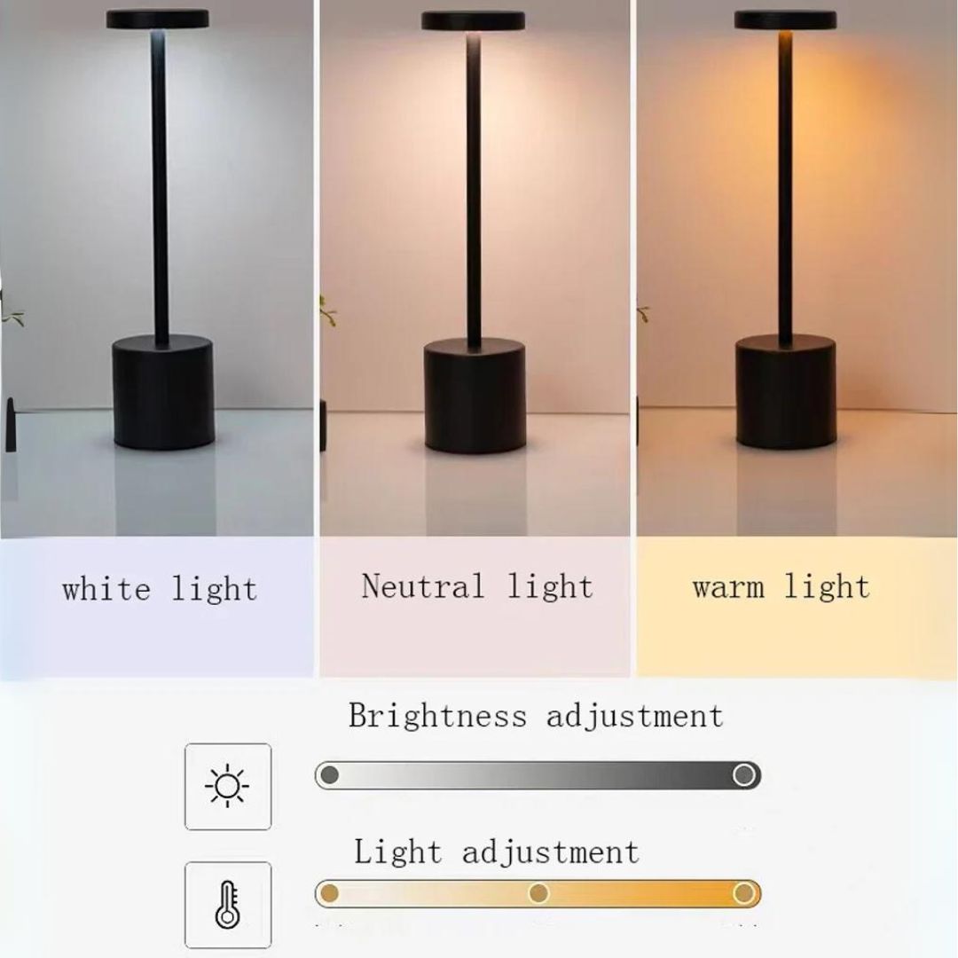 Modern LED Skrivebordslampe med Touch Sensor