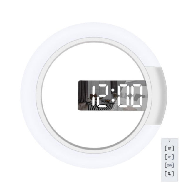 Modern LED Veggklokke för Tidlös Stil och Funktionalitet