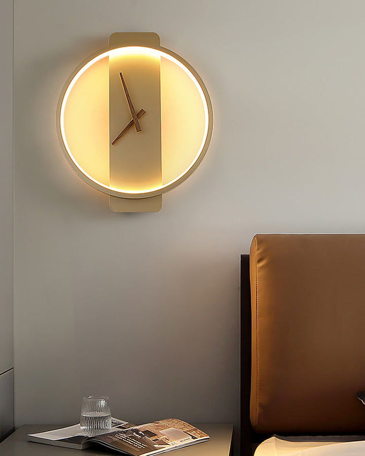 Modern LED Veggklokke – Tidlös Elegans för Ditt Hem