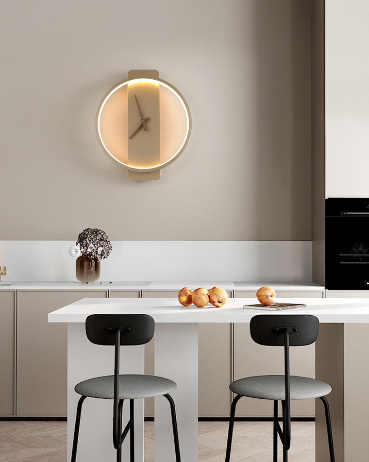 Modern LED Veggklokke – Tidlös Elegans för Ditt Hem