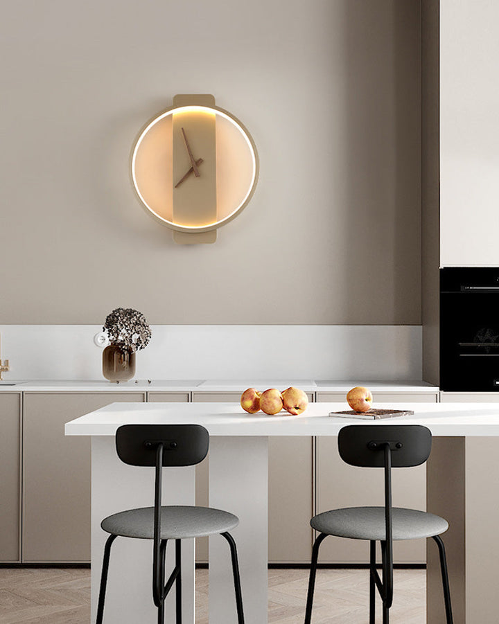 Modern LED Veggklokke – Tidlös Elegans för Ditt Hem