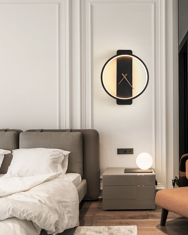Modern LED Veggklokke – Tidlös Elegans för Ditt Hem