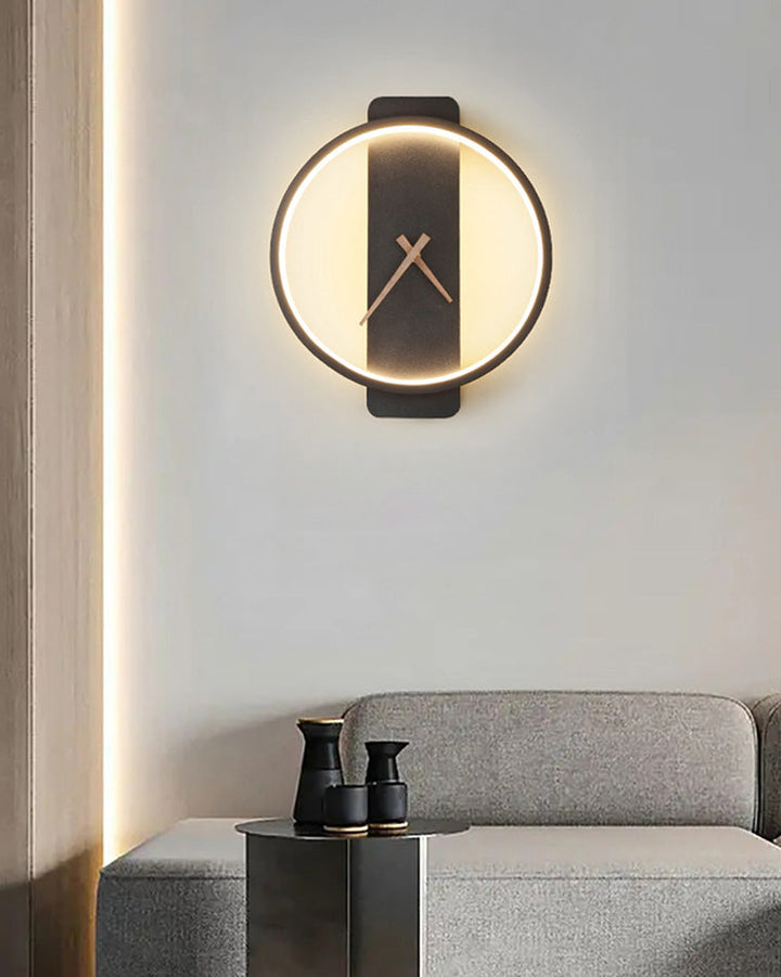 Modern LED Veggklokke – Tidlös Elegans för Ditt Hem
