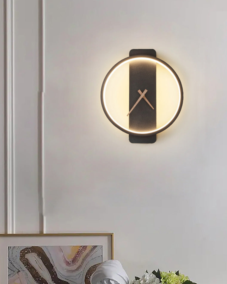 Modern LED Veggklokke – Tidlös Elegans för Ditt Hem