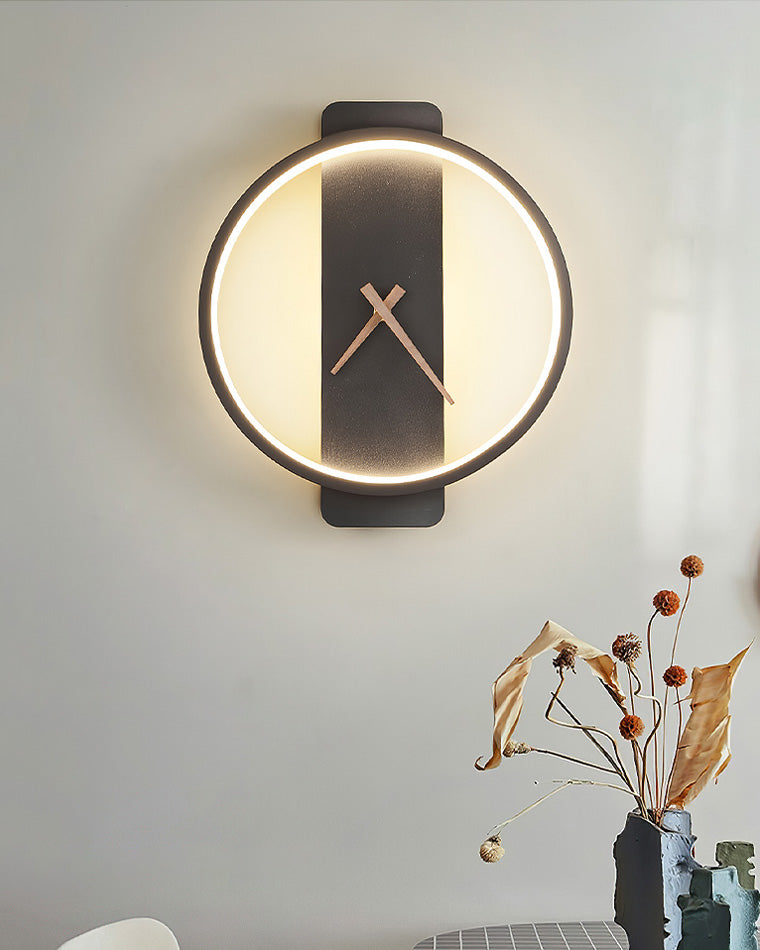 Modern LED Veggklokke – Tidlös Elegans för Ditt Hem