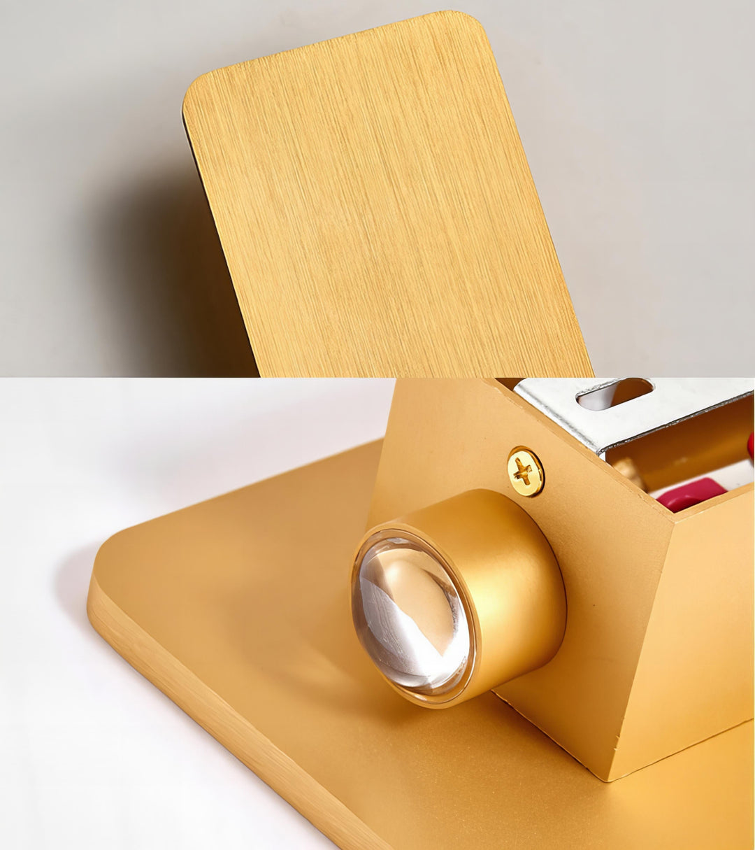 Modern Vägglampa | Justerbar Rektangulär Design - LED