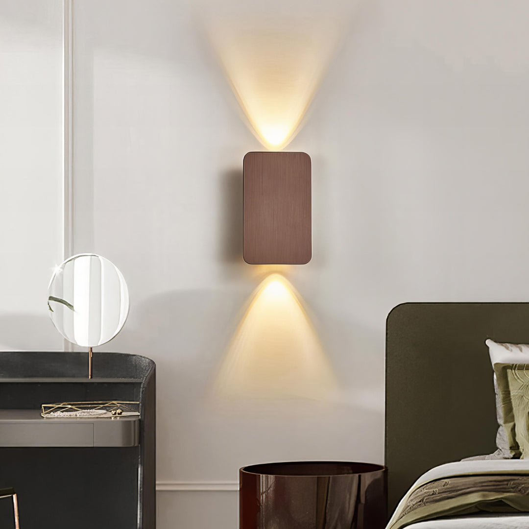 Modern Vägglampa | Justerbar Rektangulär Design - LED